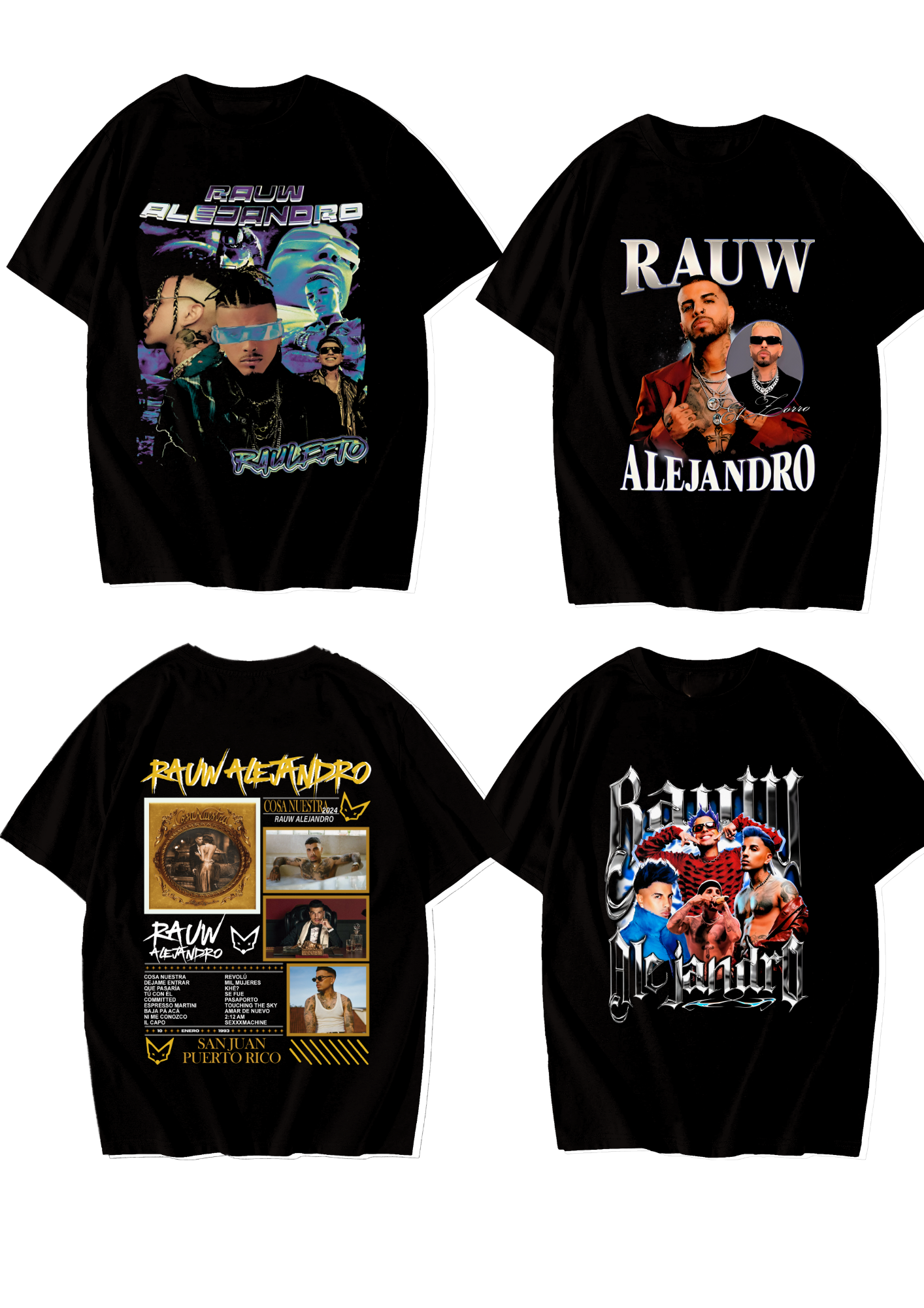 Playera Rauw Alejandro