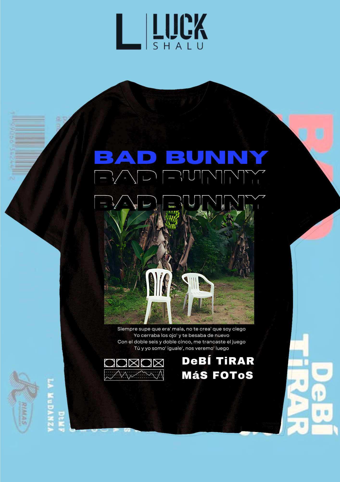 Playera DTMF Bad Bunny