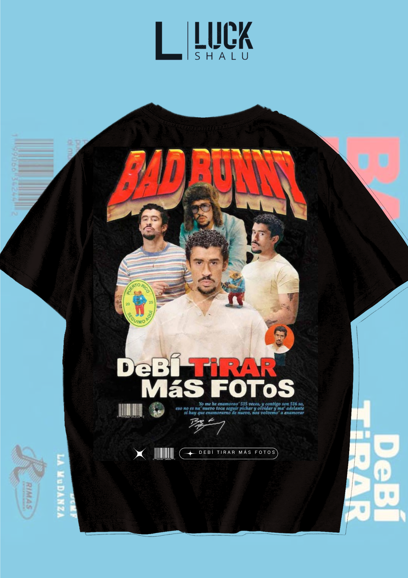 Playera DTMF Bad Bunny