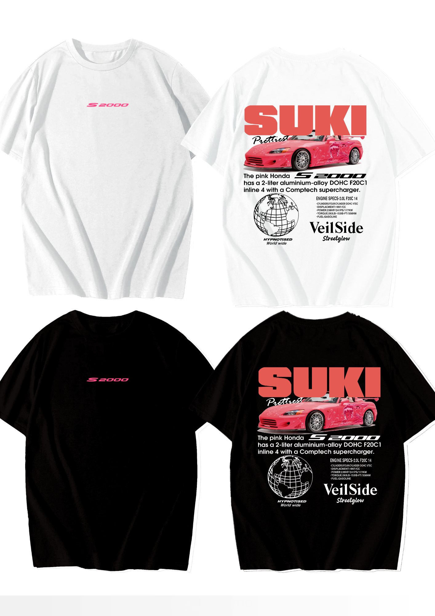 Playera Oversize Unisex "Suki"