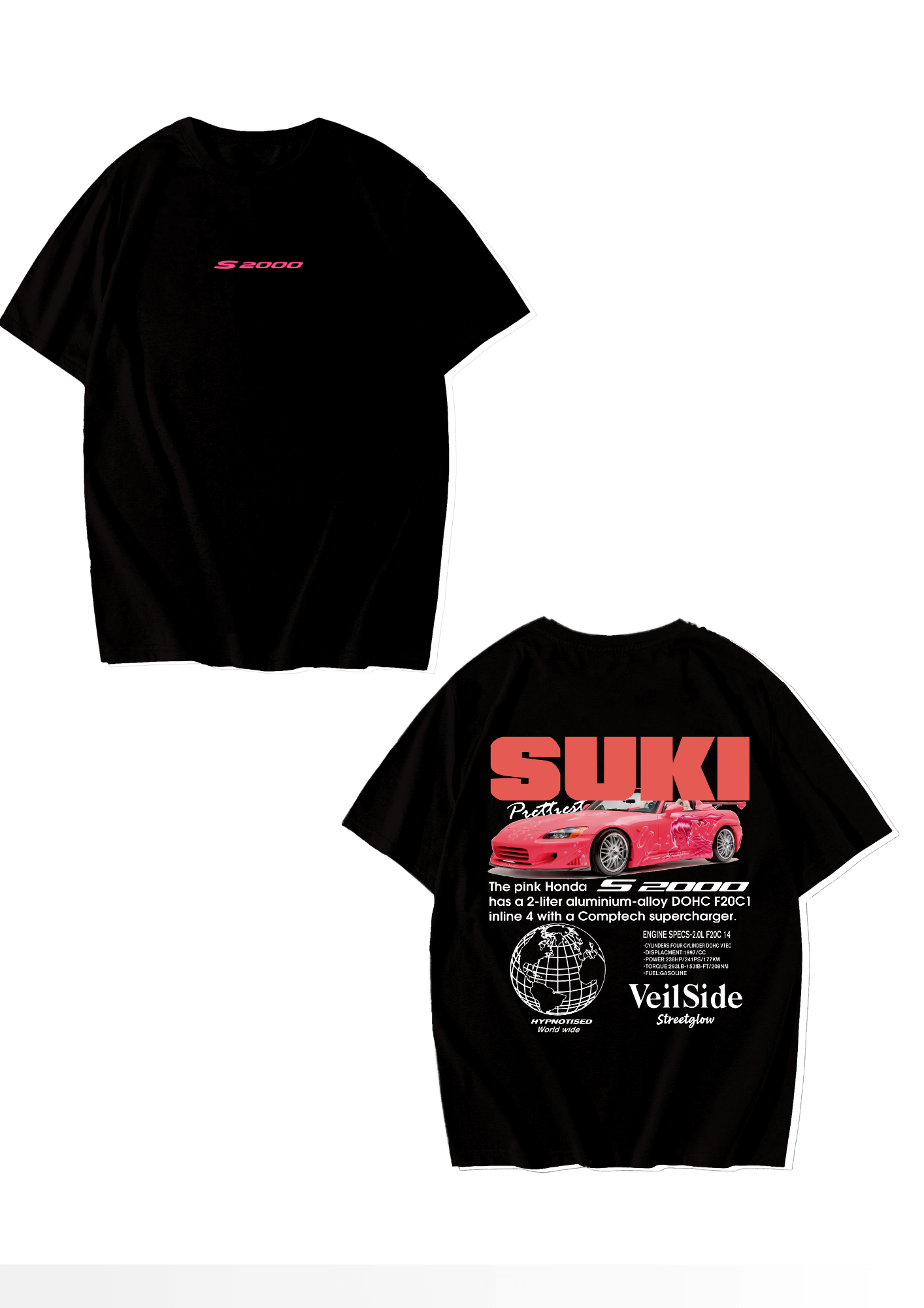 Playera Oversize Unisex "Suki"