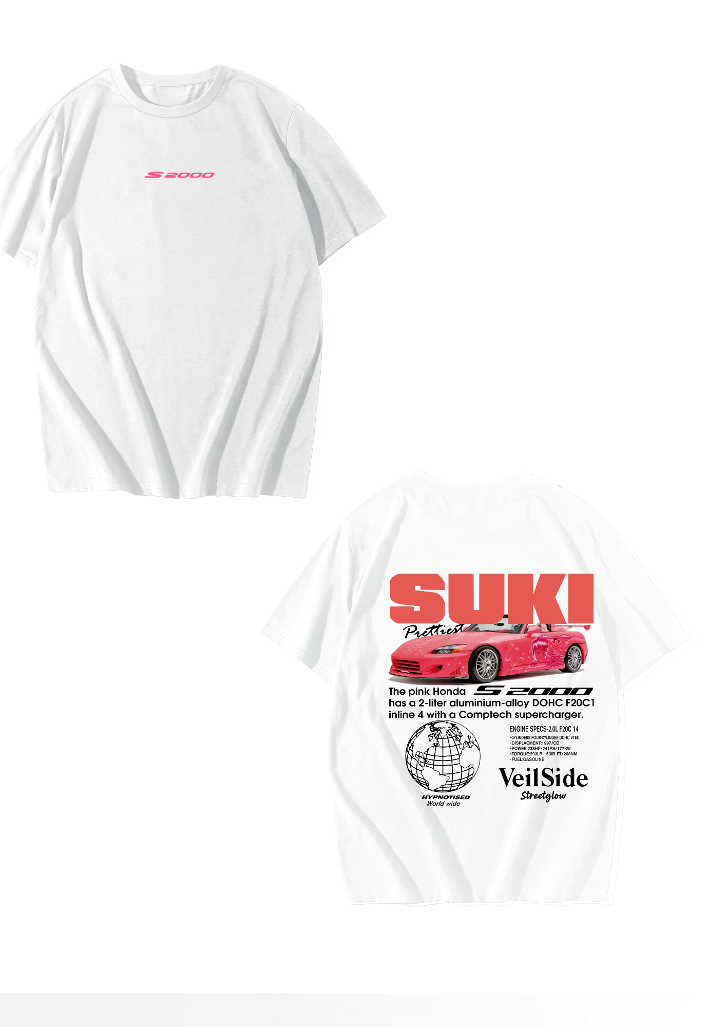 Playera Oversize Unisex "Suki"