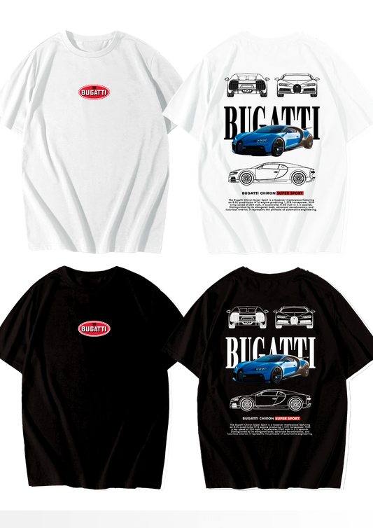 Playera Oversize Unisex "Bugatti"